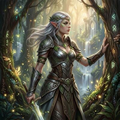 Фэнтези Эльф 🧝‍♀️
