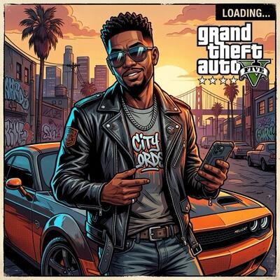 Стиль GTA V 🚗